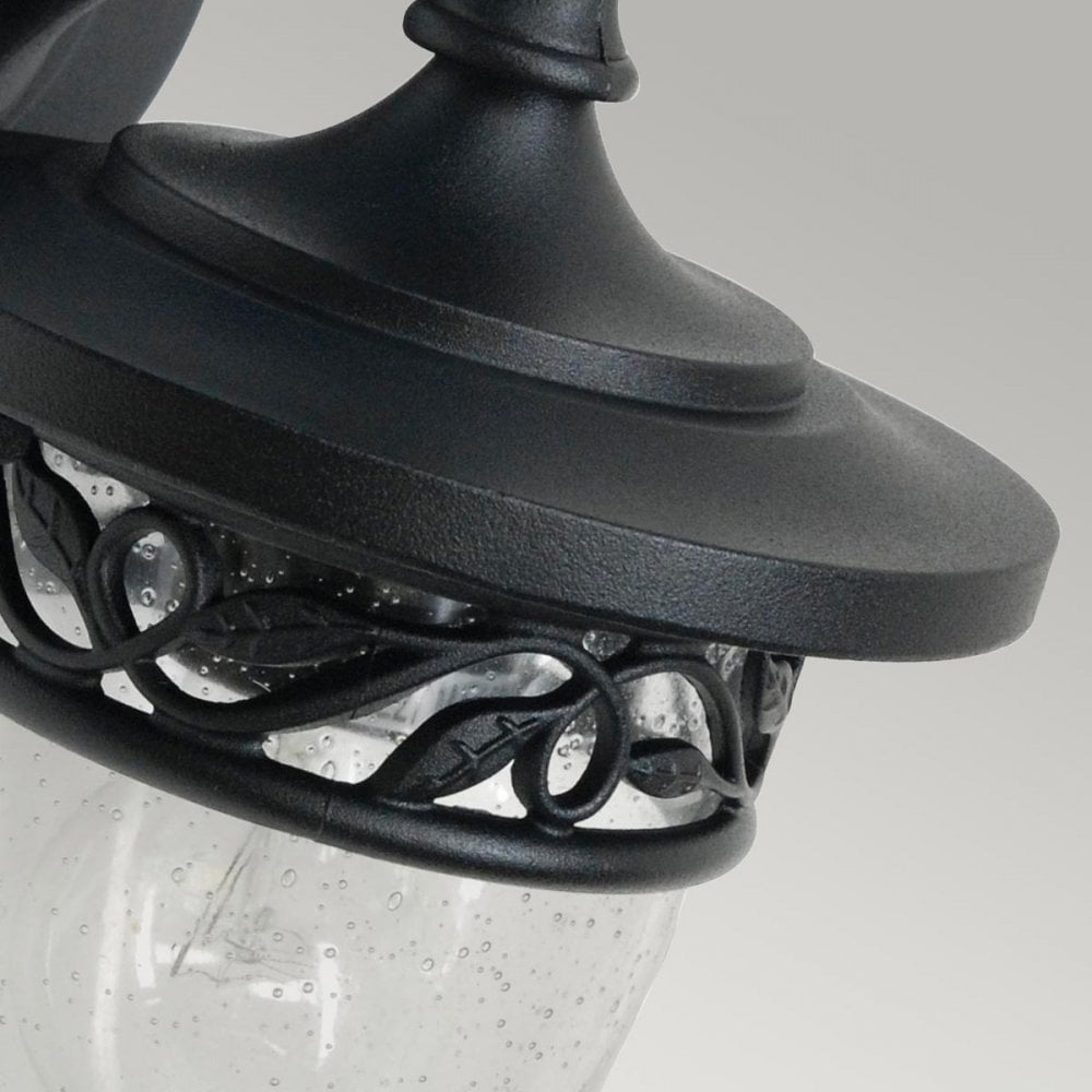 GZH-BF2 Burford 1 Light Outdoor Wall Lantern Black