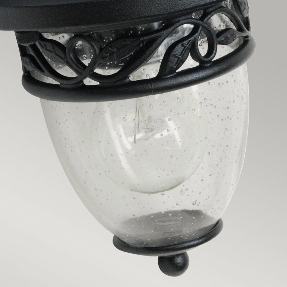 GZH-BF2 Burford 1 Light Outdoor Wall Lantern Black