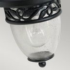GZH-BF2 Burford 1 Light Outdoor Wall Lantern Black