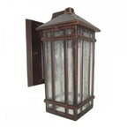 GZH-CHW2 Chedworth 1 Light Outdoor Wall Lantern Old Bronze