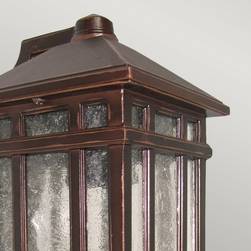GZH-CHW2 Chedworth 1 Light Outdoor Wall Lantern Old Bronze