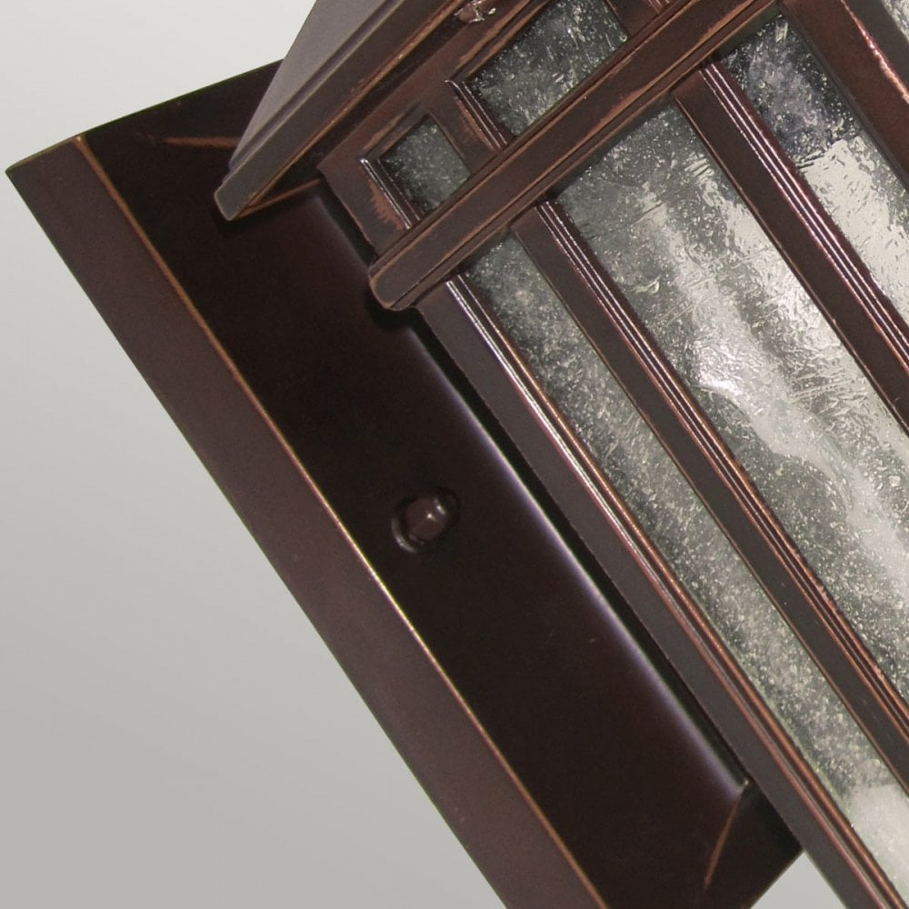GZH-CHW2 Chedworth 1 Light Outdoor Wall Lantern Old Bronze