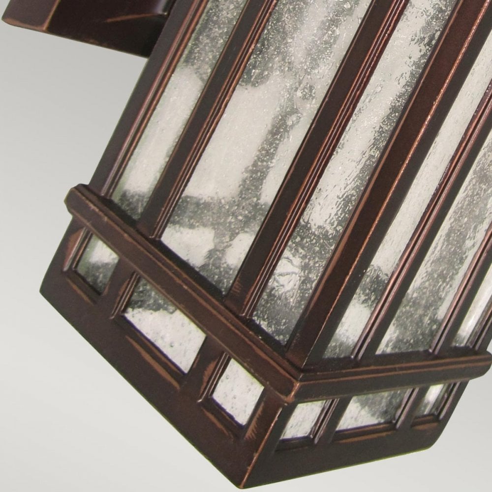 GZH-CHW2 Chedworth 1 Light Outdoor Wall Lantern Old Bronze
