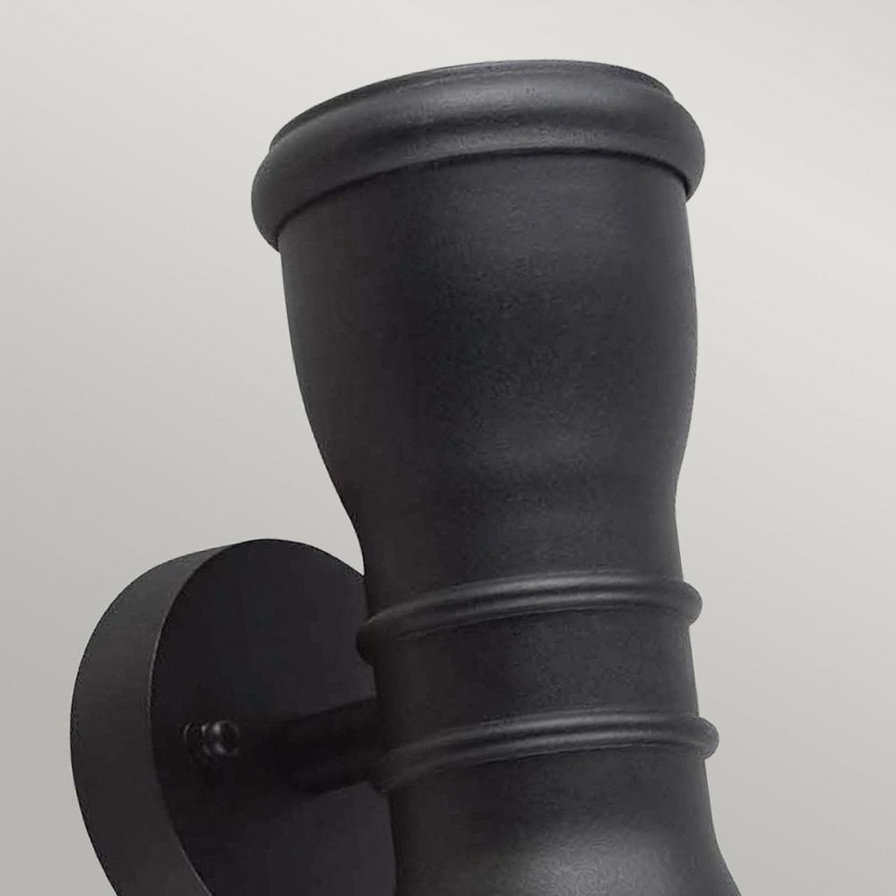 GZH-MALV Malvern 2 Light Outdoor Wall Lantern Black (S)