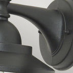 GZH-SDN2 Sandown 1 Light Outdoor Wall Lantern Black