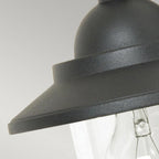 GZH-SDN2 Sandown 1 Light Outdoor Wall Lantern Black