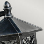 GZH-WC2 Winchcombe 1 Light Outdoor Wall Lantern Black/Silver