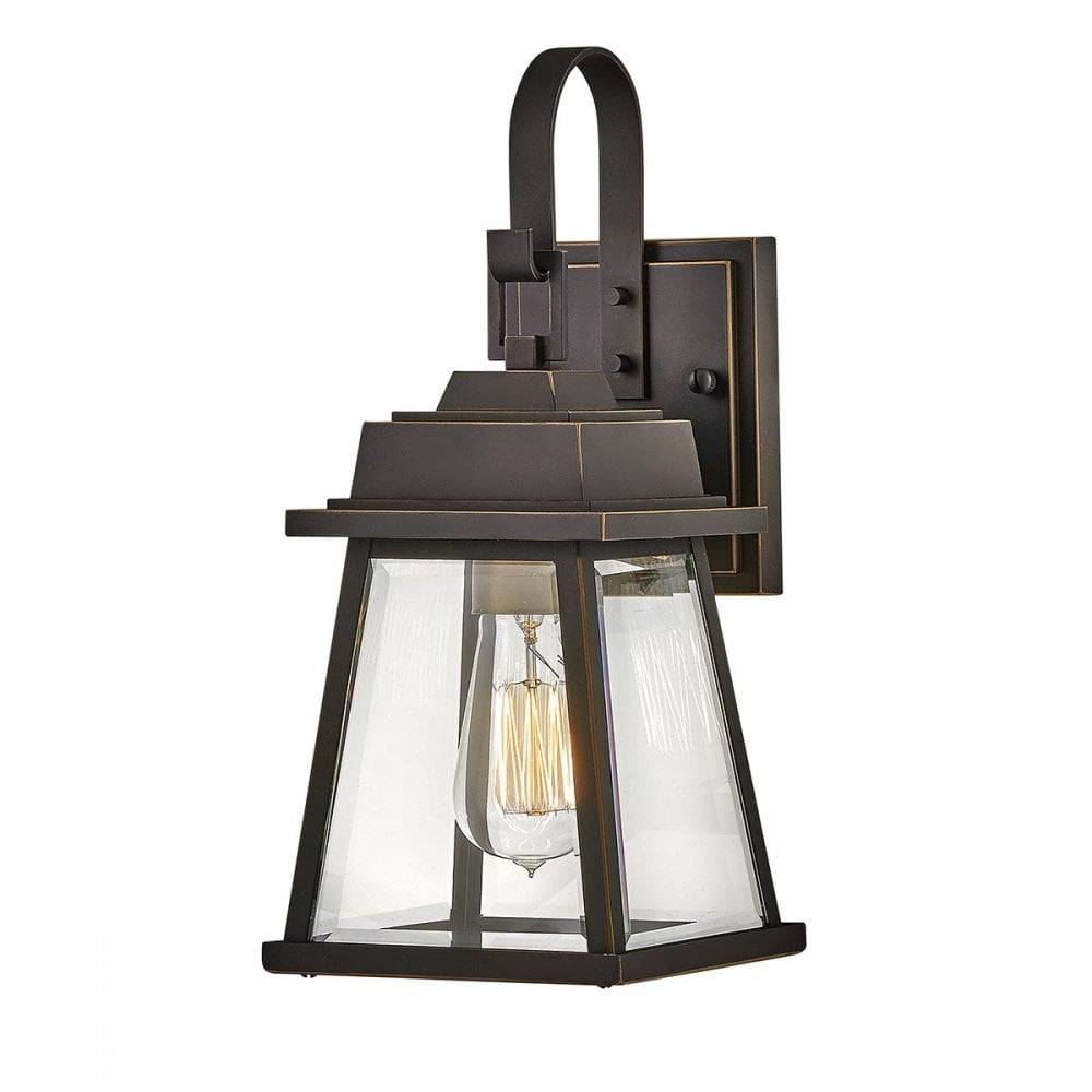 HK-BAINBRIDGE-S-OZ Bainbridge 1 Light Outdoor Small Wall Lantern Oil Rubbed Bronze