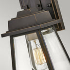 HK-BAINBRIDGE-S-OZ Bainbridge 1 Light Outdoor Small Wall Lantern Oil Rubbed Bronze