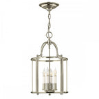 HK-GENTRY-P-M-PN Gentry 4 Light Pendant Polished Nickel