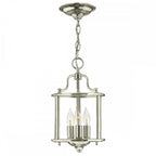 HK-GENTRY-P-S-PN Gentry 3 Light Pendant Polished Nickel