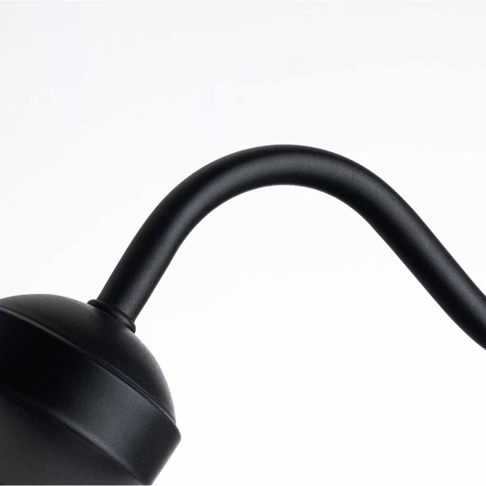 Klampenborg 1 Light Outdoor PIR Wall Lantern Black