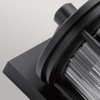 KL-BARRAS2-M-BK Barras 1 Light Outdoor Medium Wall Lantern Black