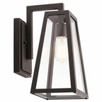 KL-DELISON-M-RZ Delison 1 Light Outdoor Medium Wall Lantern Rubbed Bronze