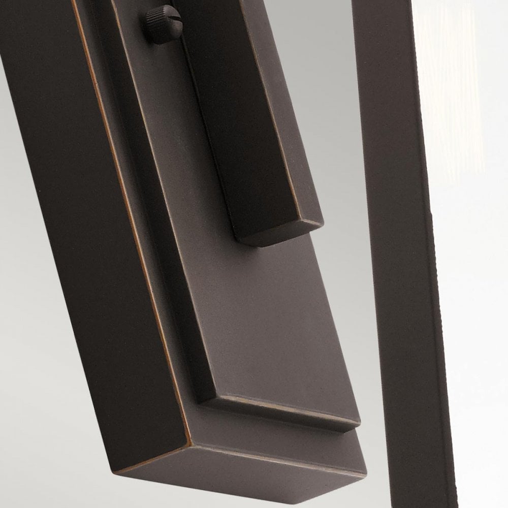 KL-DELISON-M-RZ Delison 1 Light Outdoor Medium Wall Lantern Rubbed Bronze