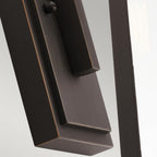 KL-DELISON-M-RZ Delison 1 Light Outdoor Medium Wall Lantern Rubbed Bronze