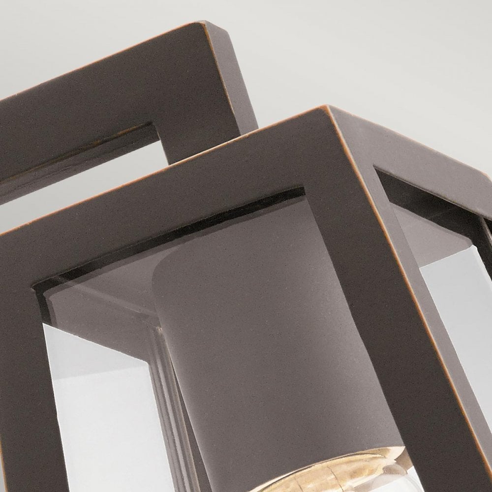 KL-DELISON-S-RZ Delison 1 Light Outdoor Small Wall Lantern Rubbed Bronze