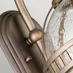 KL-HALLERON-2S-BU Halleron 2 Light Outdoor Wall Lantern Burnished Bronze