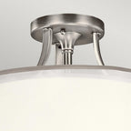 KL-LACEY-SF-AP Lacey 3 Light Ceiling Semi-Flush Antique Pewter