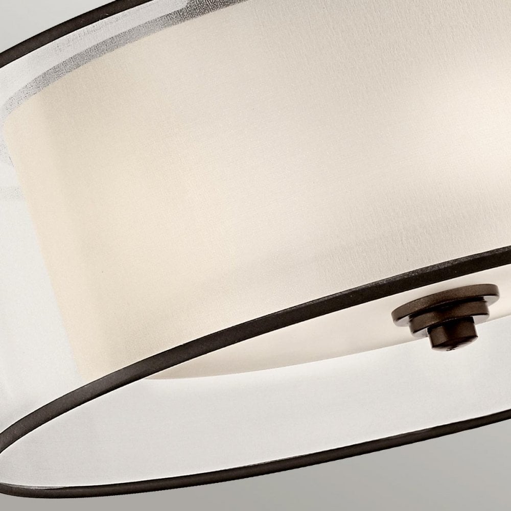 KL-LACEY-SFM-MB Lacey 4 Light Ceiling Semi-Flush Mission Bronze