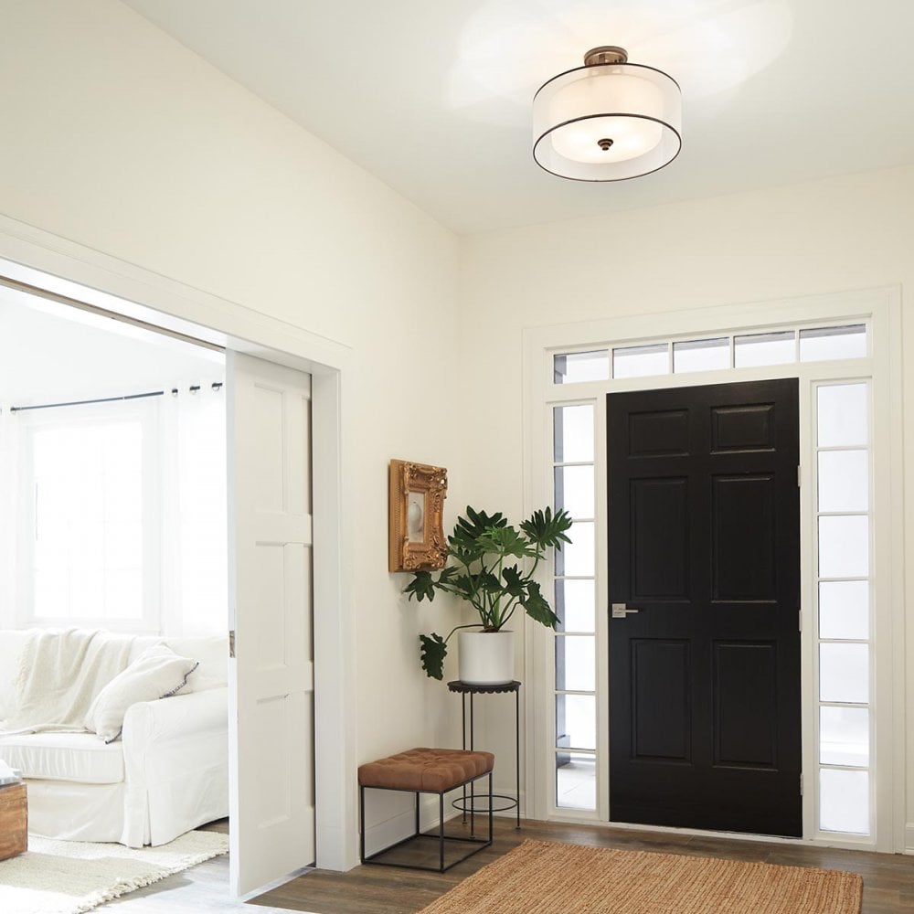KL-LACEY-SFM-MB Lacey 4 Light Ceiling Semi-Flush Mission Bronze