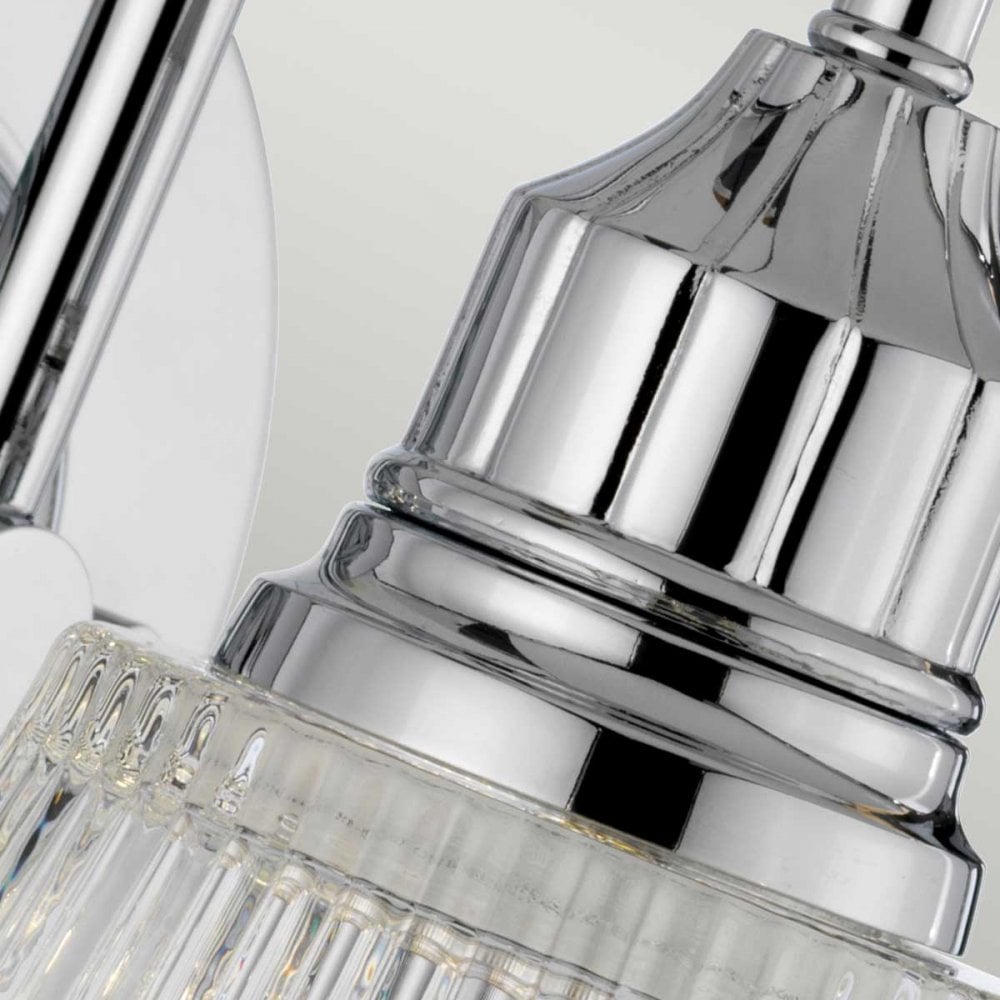 QN-ADDISON1-BATH Addison 1 Light Bathroom Wall Light Polished Chrome