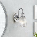 QN-ADDISON1-BATH Addison 1 Light Bathroom Wall Light Polished Chrome