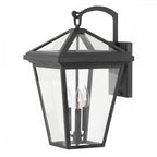 QN-ALFORD-PLACE2-L-MB Alford Place 3 Light Outdoor Large Wall Lantern Museum Black (S)