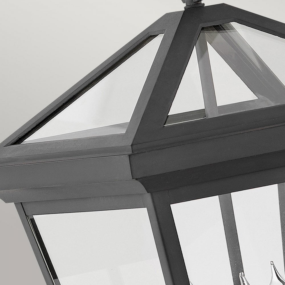 QN-ALFORD-PLACE2-L-MB Alford Place 3 Light Outdoor Large Wall Lantern Museum Black (S)
