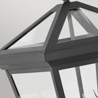 QN-ALFORD-PLACE2-L-MB Alford Place 3 Light Outdoor Large Wall Lantern Museum Black (S)