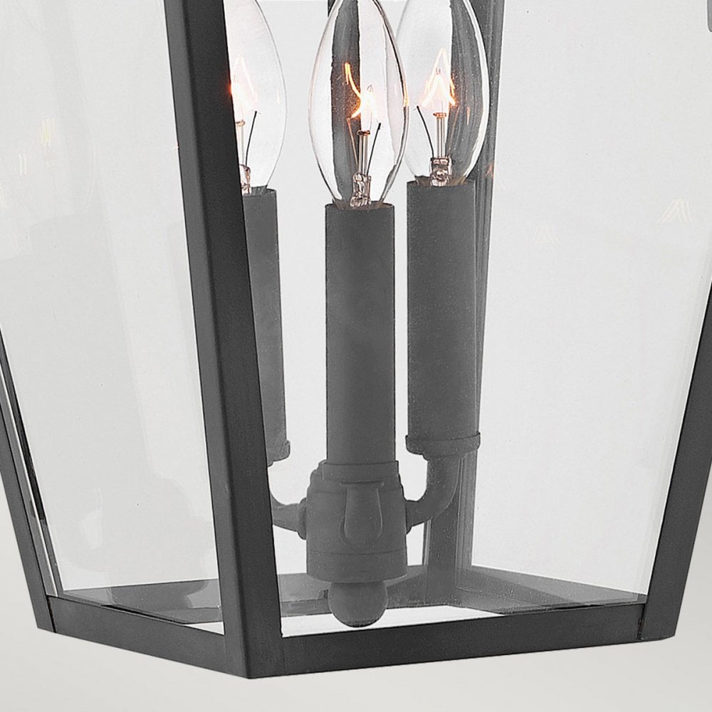 QN-ALFORD-PLACE2-L-MB Alford Place 3 Light Outdoor Large Wall Lantern Museum Black (S)