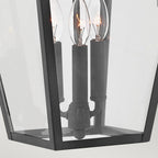 QN-ALFORD-PLACE2-L-MB Alford Place 3 Light Outdoor Large Wall Lantern Museum Black (S)