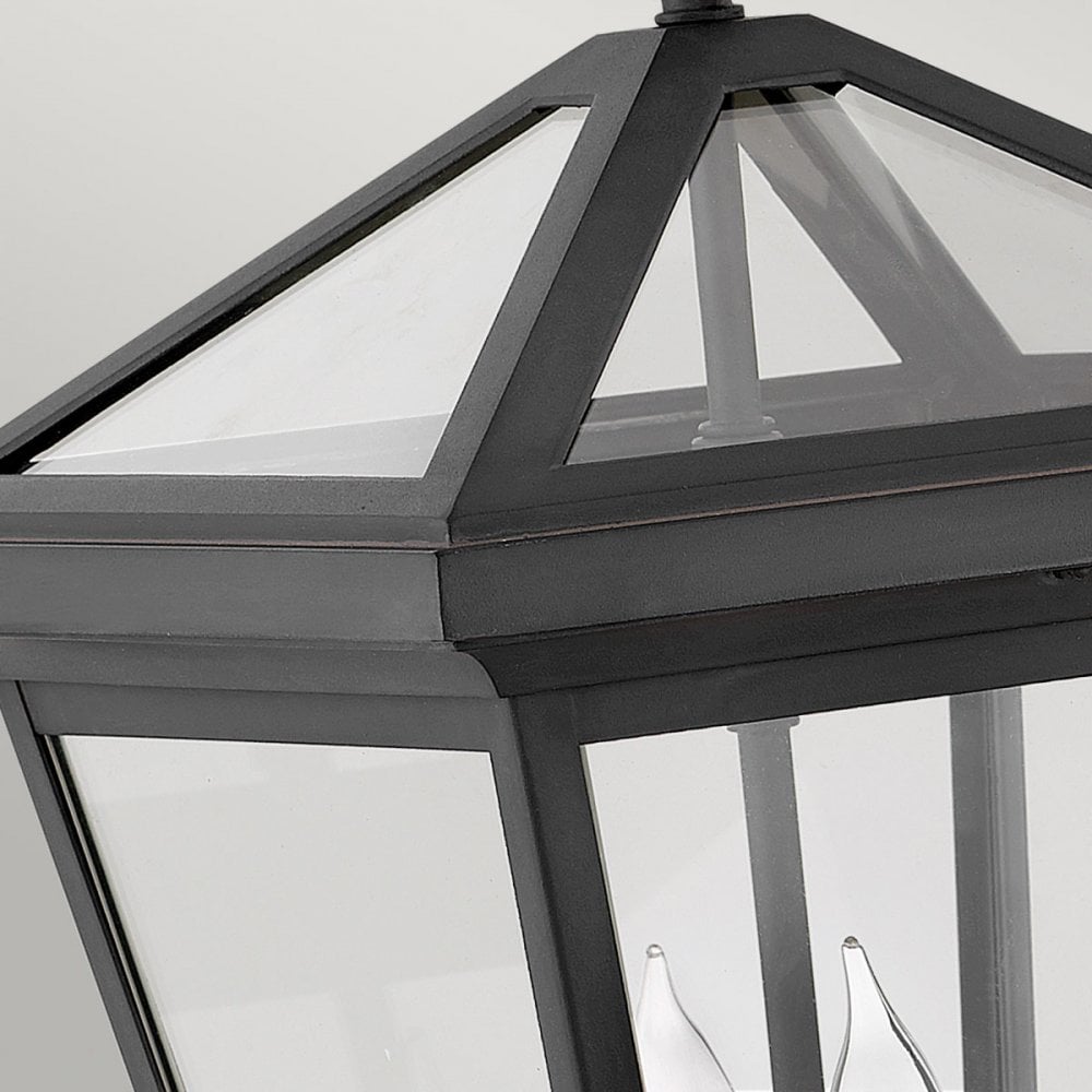 QN-ALFORD-PLACE2-M-MB Alford Place 2 Light Outdoor Medium Wall Lantern Museum Black