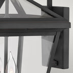 QN-ALFORD-PLACE2-M-MB Alford Place 2 Light Outdoor Medium Wall Lantern Museum Black