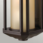QN-CASTELLE-M-BZ Castelle 1 Light Outdoor Medium Wall Lantern Bronze