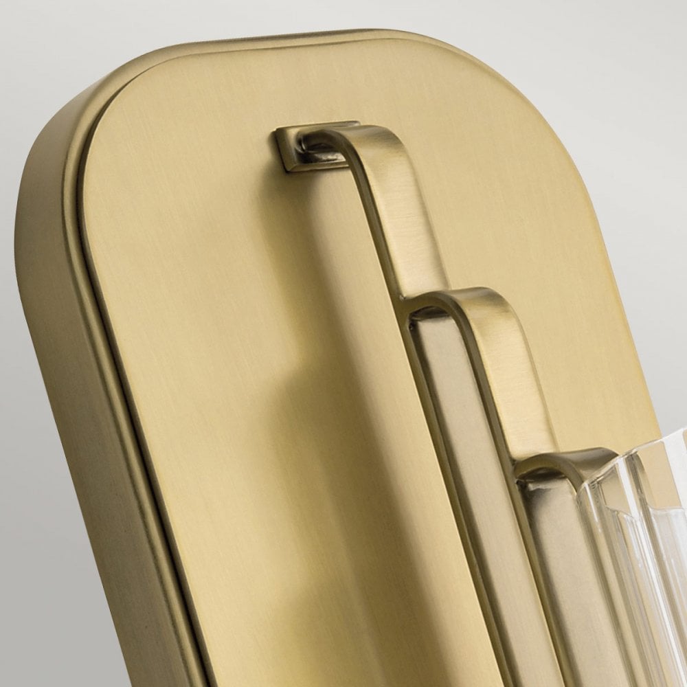 QN-KIMROSE1-BNB Kimrose 1 Light Wall Light Brushed Natural Brass