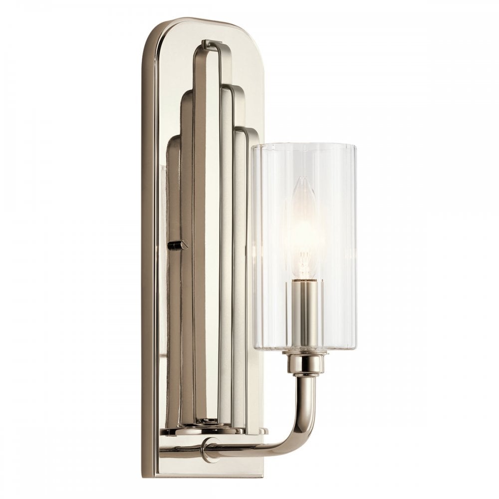 QN-KIMROSE1-PN Kimrose 1 Light Wall Light Polished Nickel