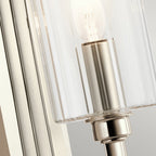 QN-KIMROSE1-PN Kimrose 1 Light Wall Light Polished Nickel