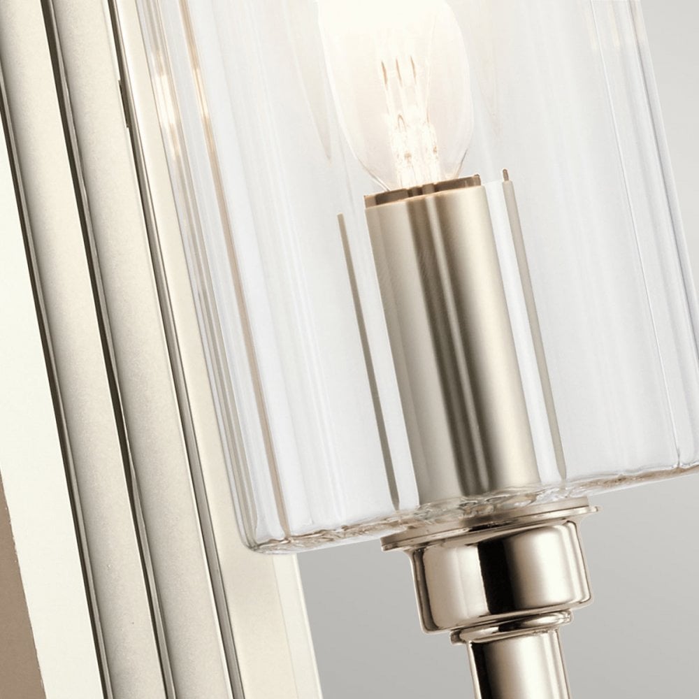 QN-KIMROSE1-PN Kimrose 1 Light Wall Light Polished Nickel