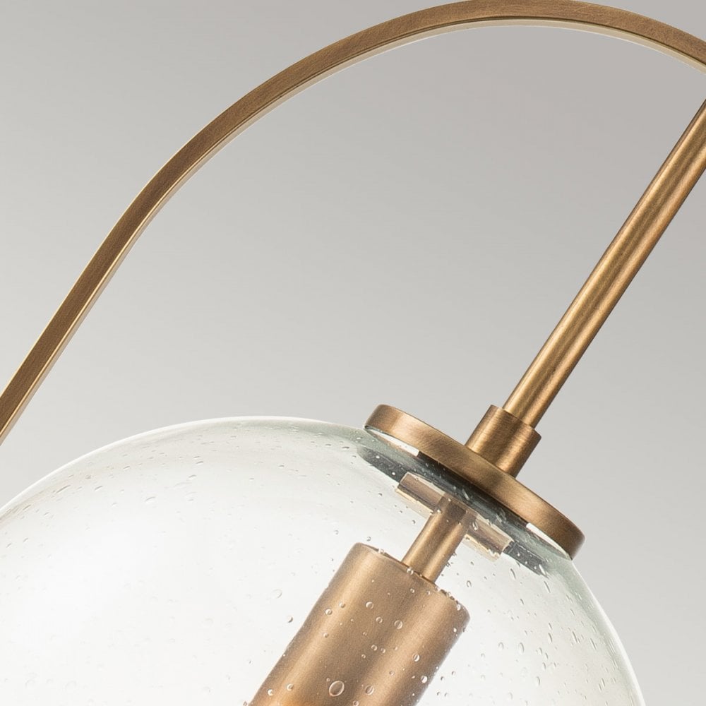 QN-SOMERSET-P-C-HB Somerset 1 Light Pendant Heritage Brass