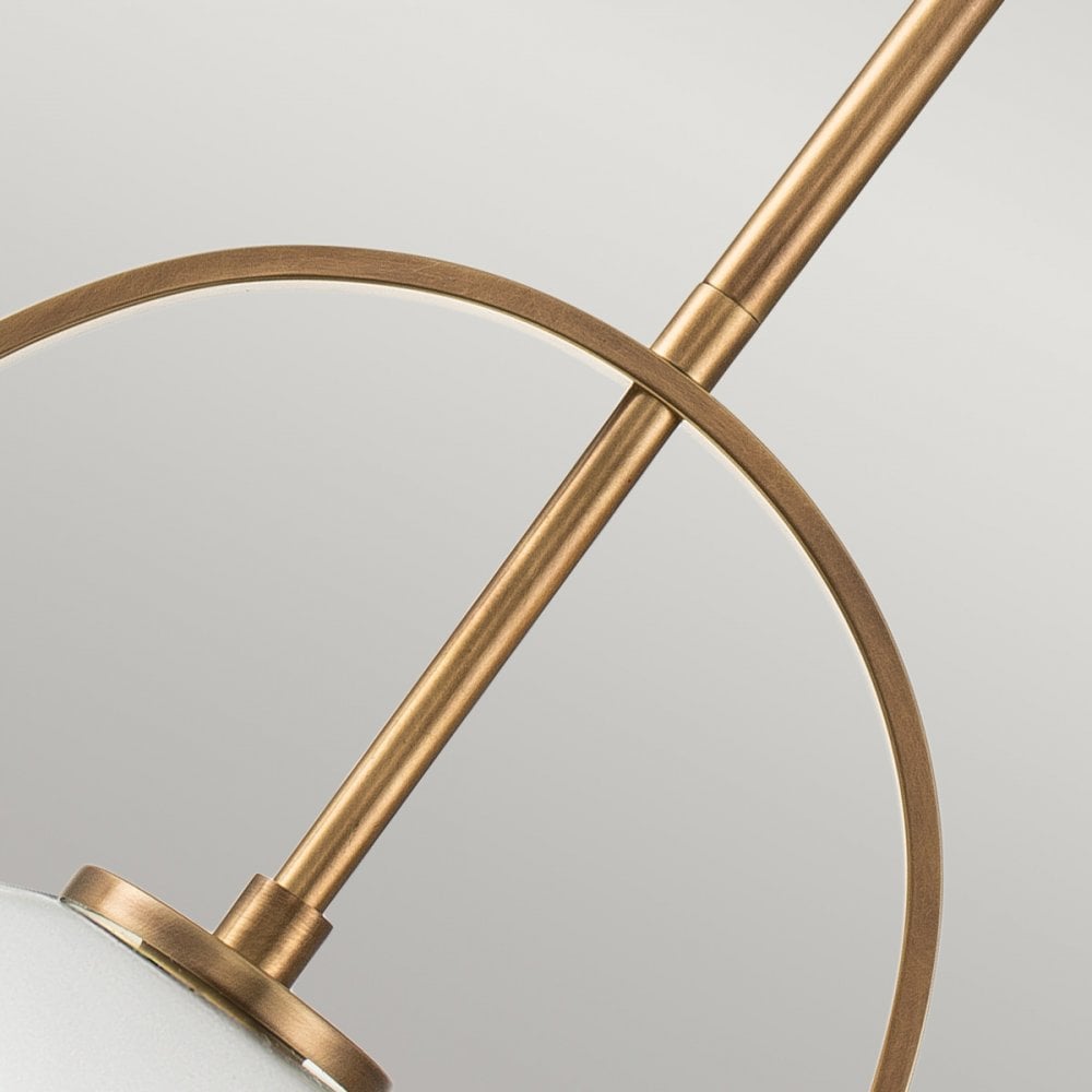QN-SOMERSET-P-O-HB Somerset 1 Light Pendant Heritage Brass