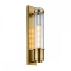 QN-WELLINGTON1-AB Wellington 1 Light Bathroom Wall Light Aged Brass