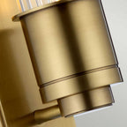 QN-WELLINGTON1-AB Wellington 1 Light Bathroom Wall Light Aged Brass