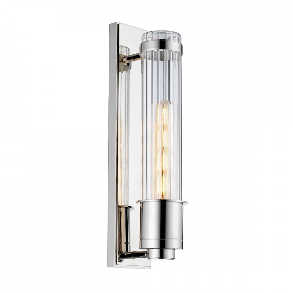 QN-WELLINGTON1-PC Wellington 1 Light Bathroom Wall Light Polished Chrome