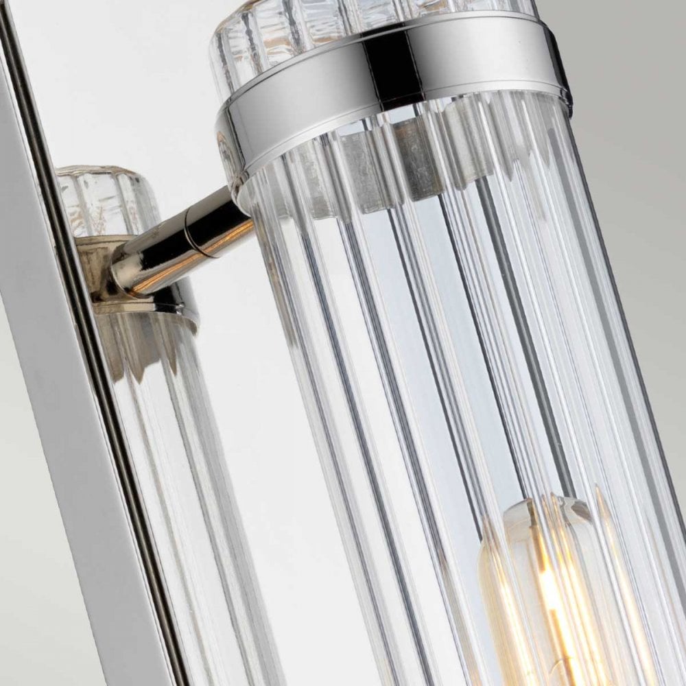QN-WELLINGTON1-PC Wellington 1 Light Bathroom Wall Light Polished Chrome