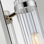 QN-WELLINGTON1-PC Wellington 1 Light Bathroom Wall Light Polished Chrome