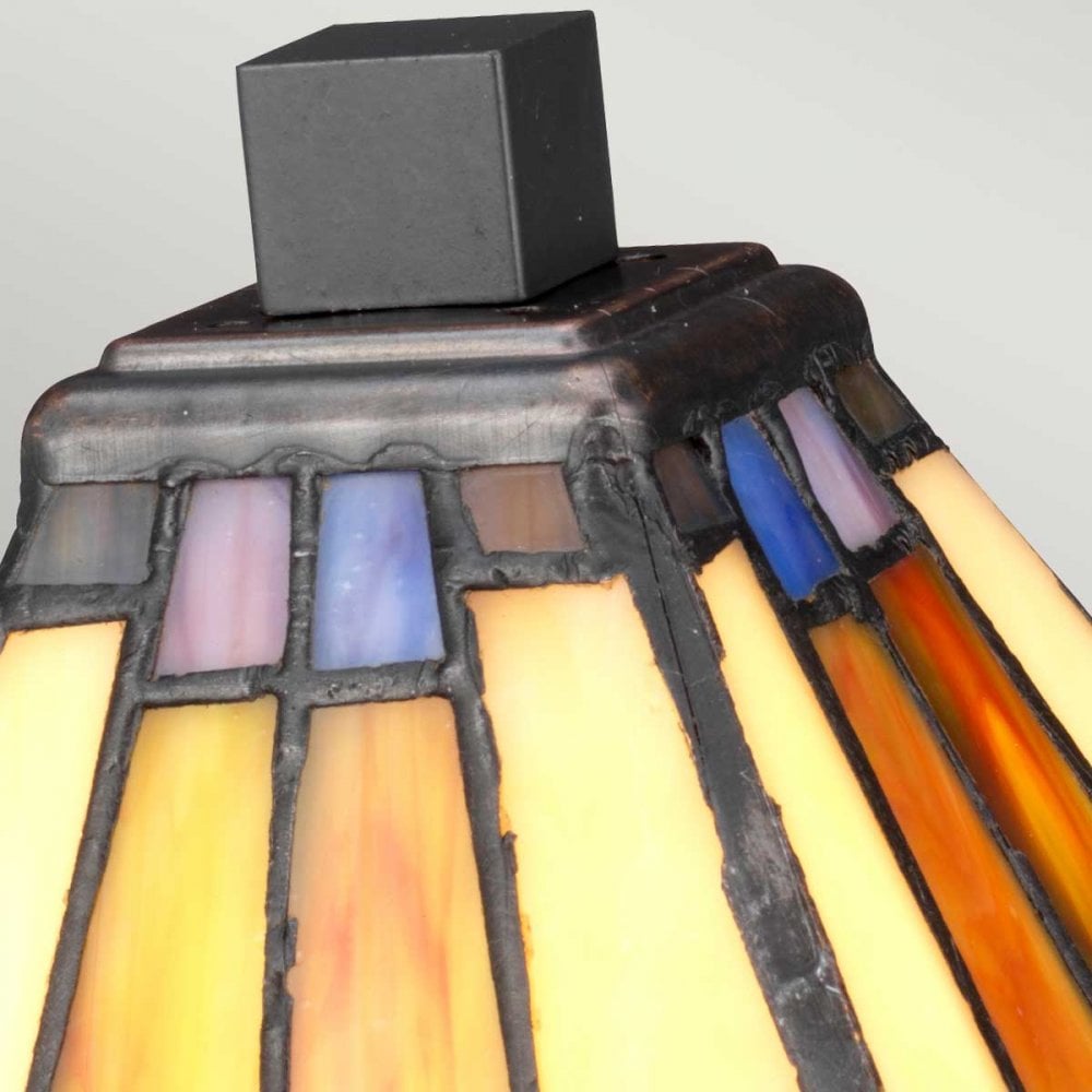 QZ-HOLMES-TL Holmes 1 Light Table Lamp Vintage Bronze