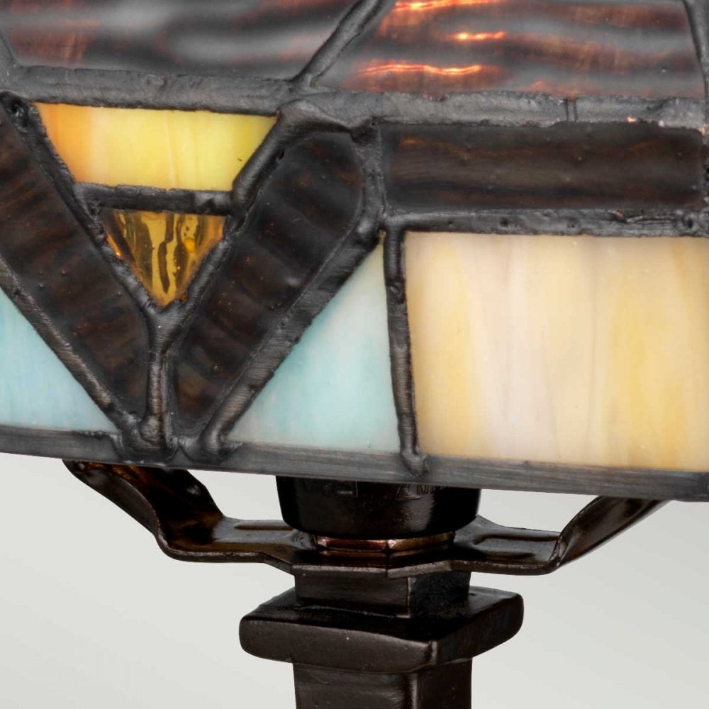QZ-HOLMES-TL Holmes 1 Light Table Lamp Vintage Bronze