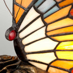 QZ-OBUTTERFLY-TL Tiffany Animal Lamps 1 Light Table Lamp Architectural Bronze
