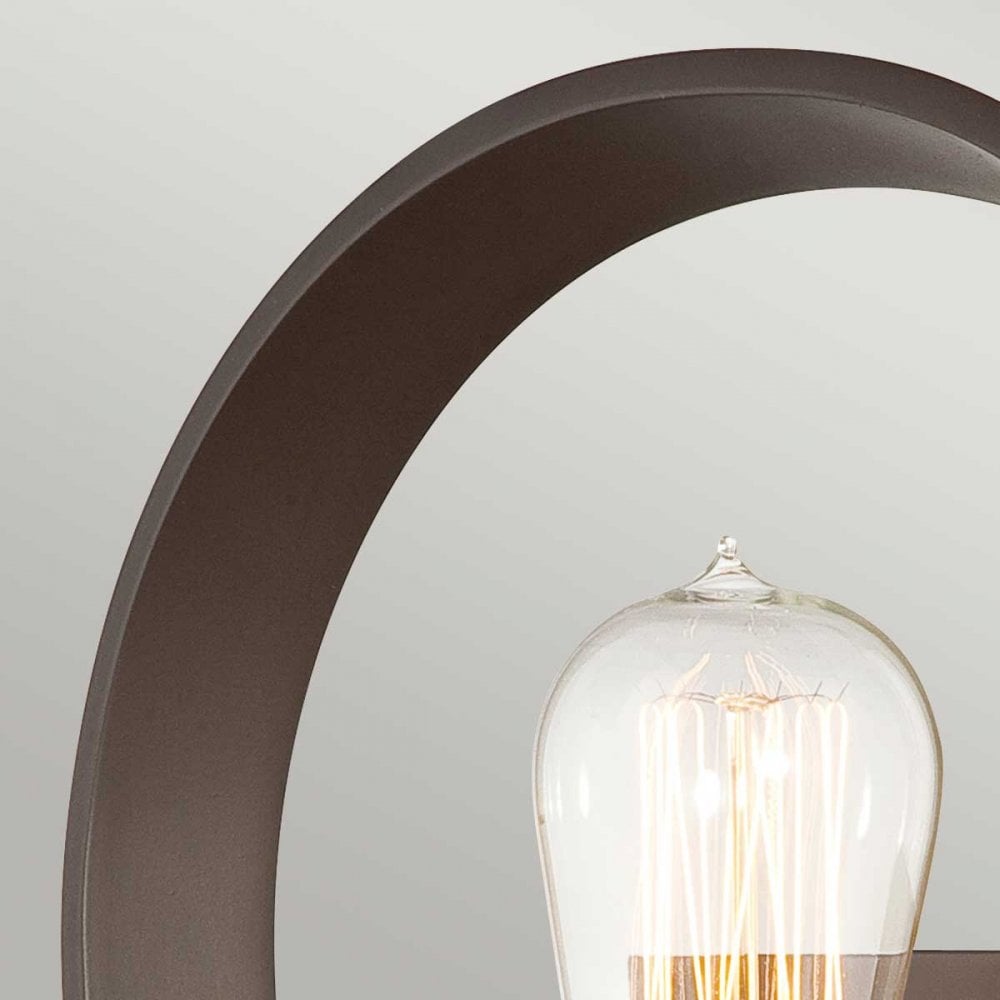 QZ-THEATER-ROW1WT Theater Row 1 Light Wall Light Western Bronze